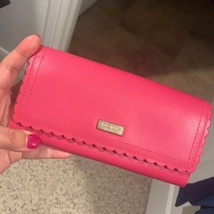 Kate spade wallet pink